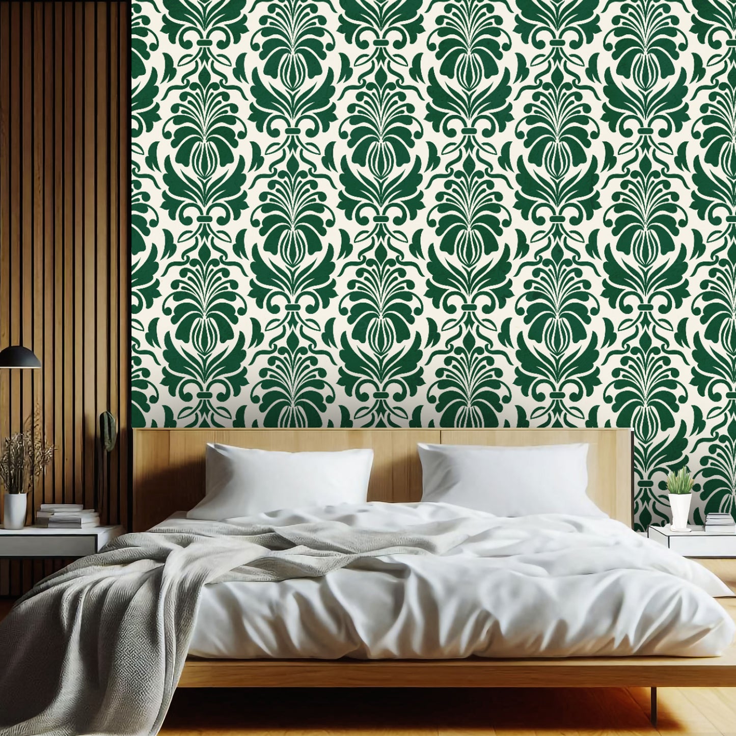 Evergreen Elegance Wallpaper