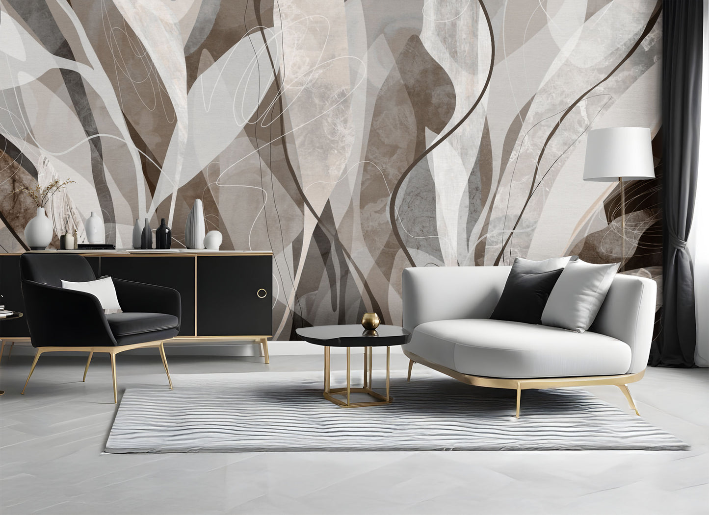 Vintage Leaves Wallpaper