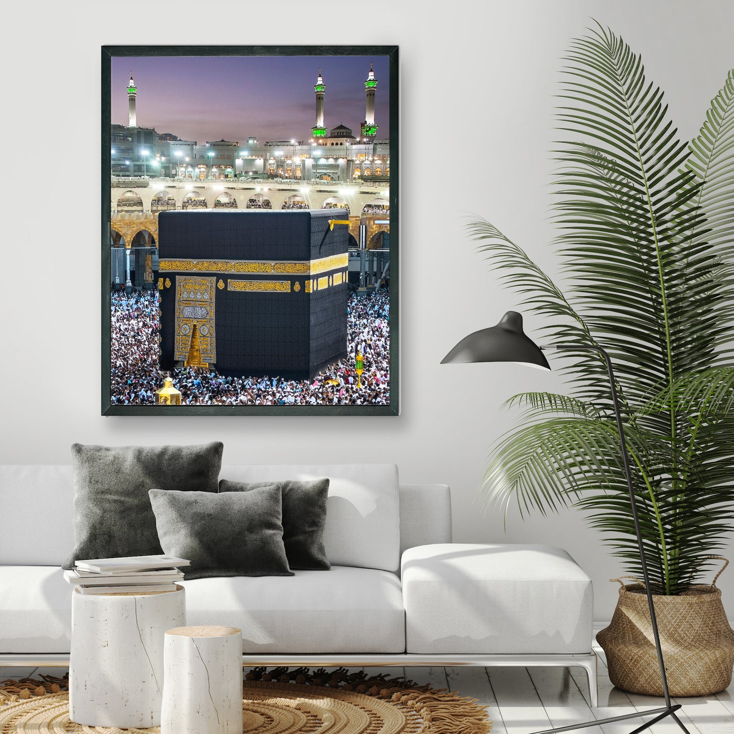 Masjid a-Nabawi and The Kaaba Canvas