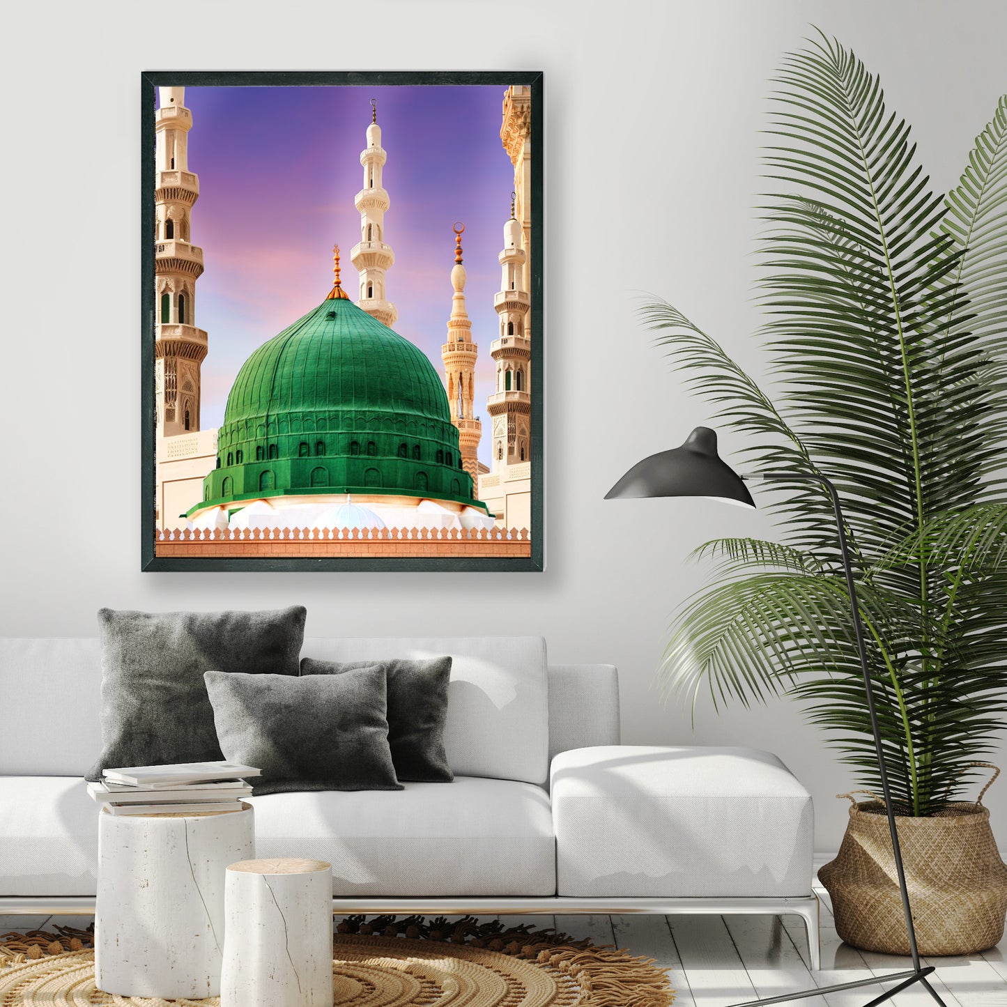 Masjid a-Nabawi and The Kaaba Canvas