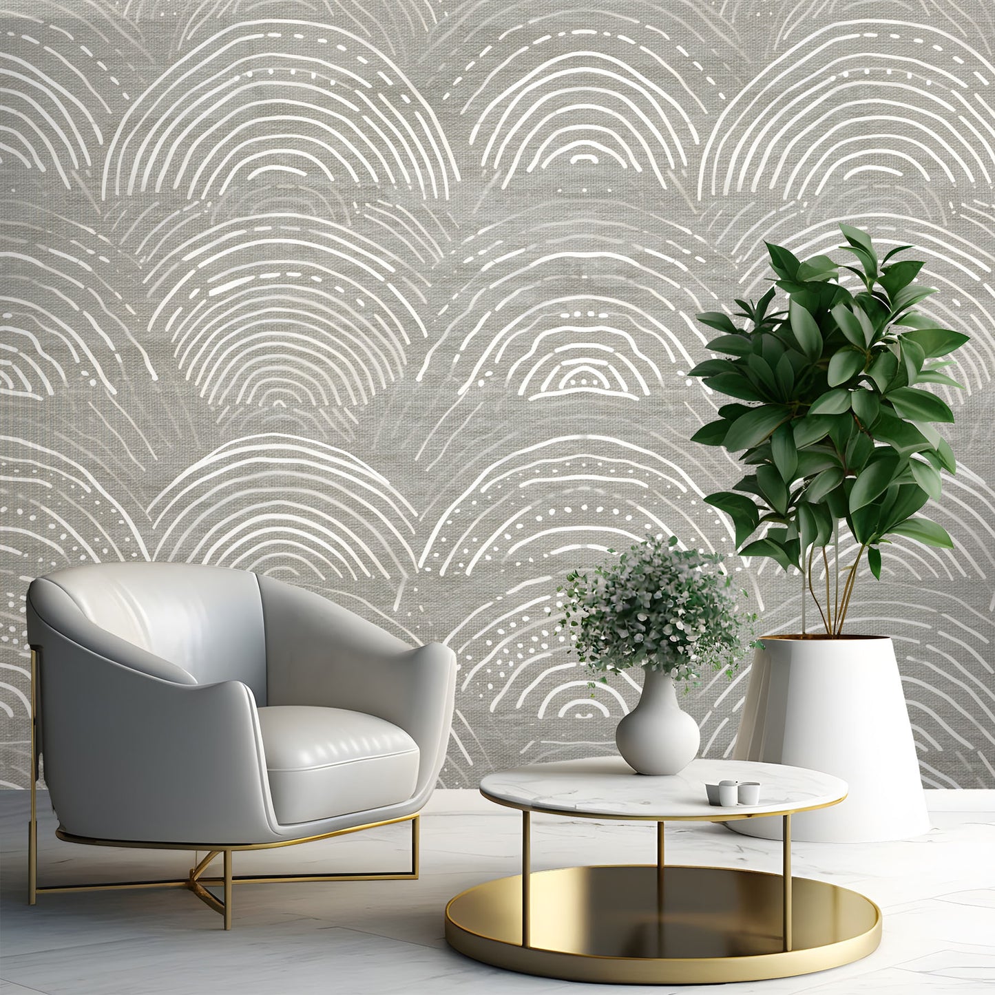 Boho Minimalistic Wallpaper