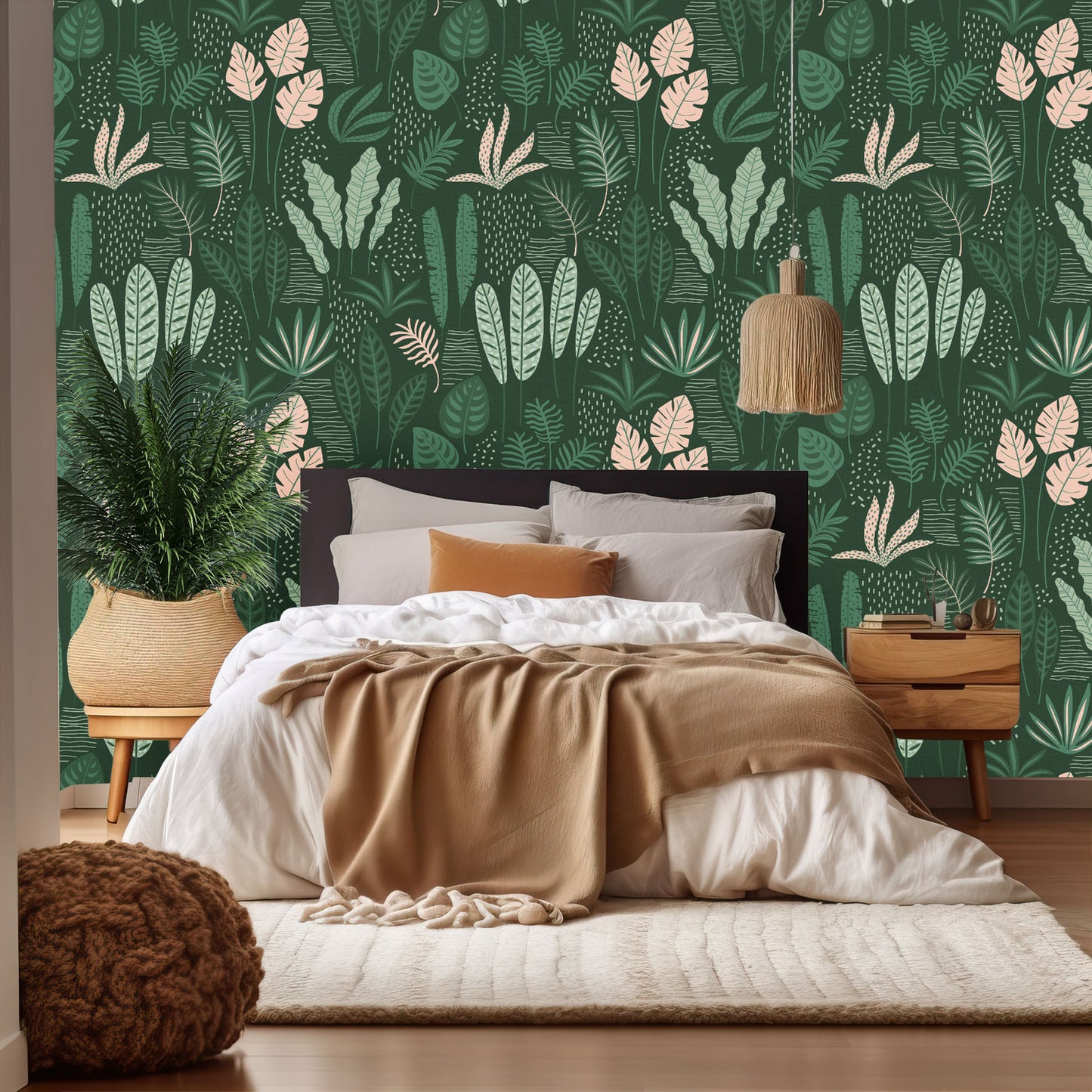 Lush Green Retreat Wallpaper