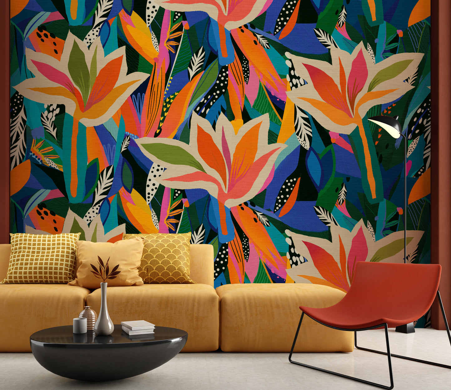 Into the Tropics – Luxury Tropical Botanical Wallpaper Mural