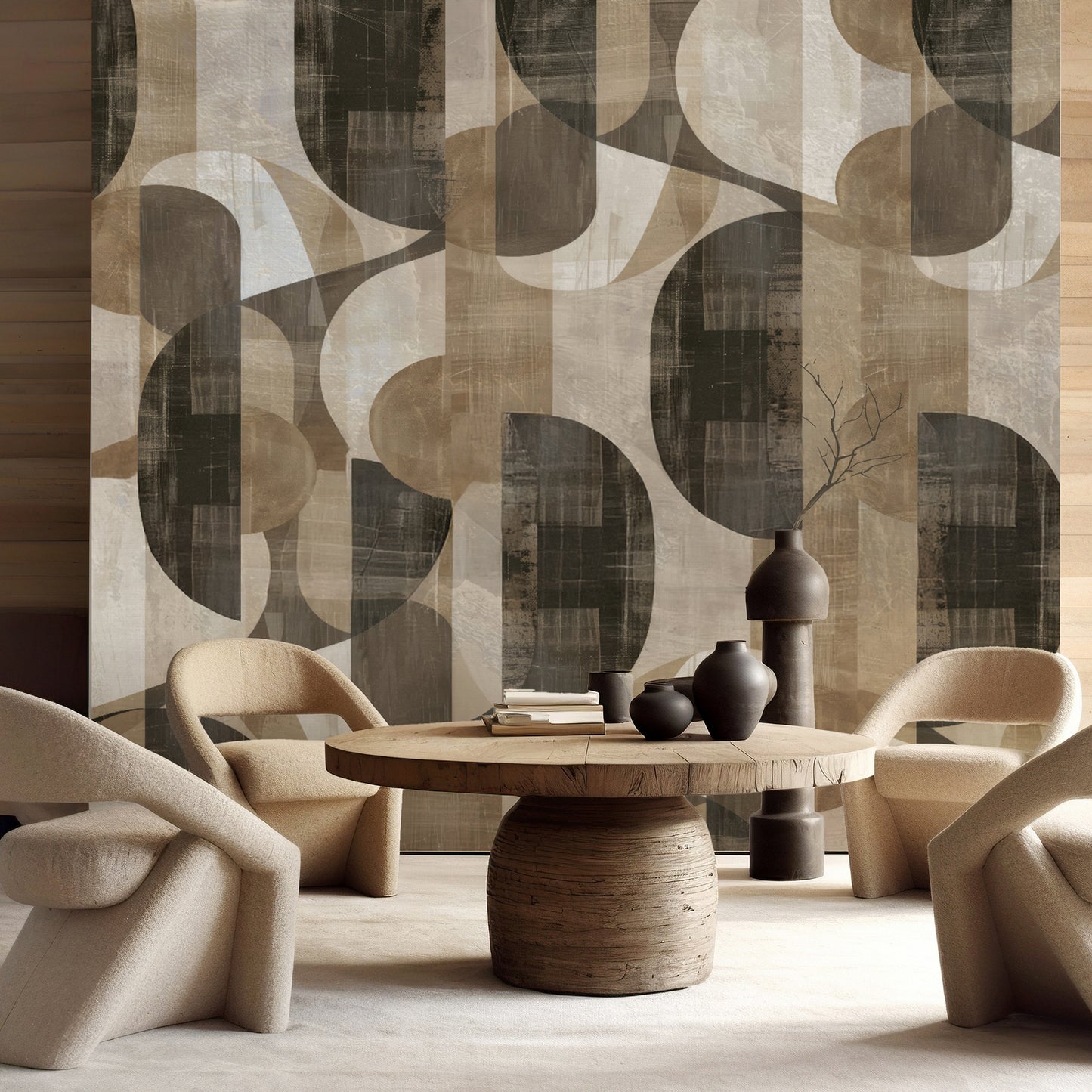 Grunge Geometry Wallpaper