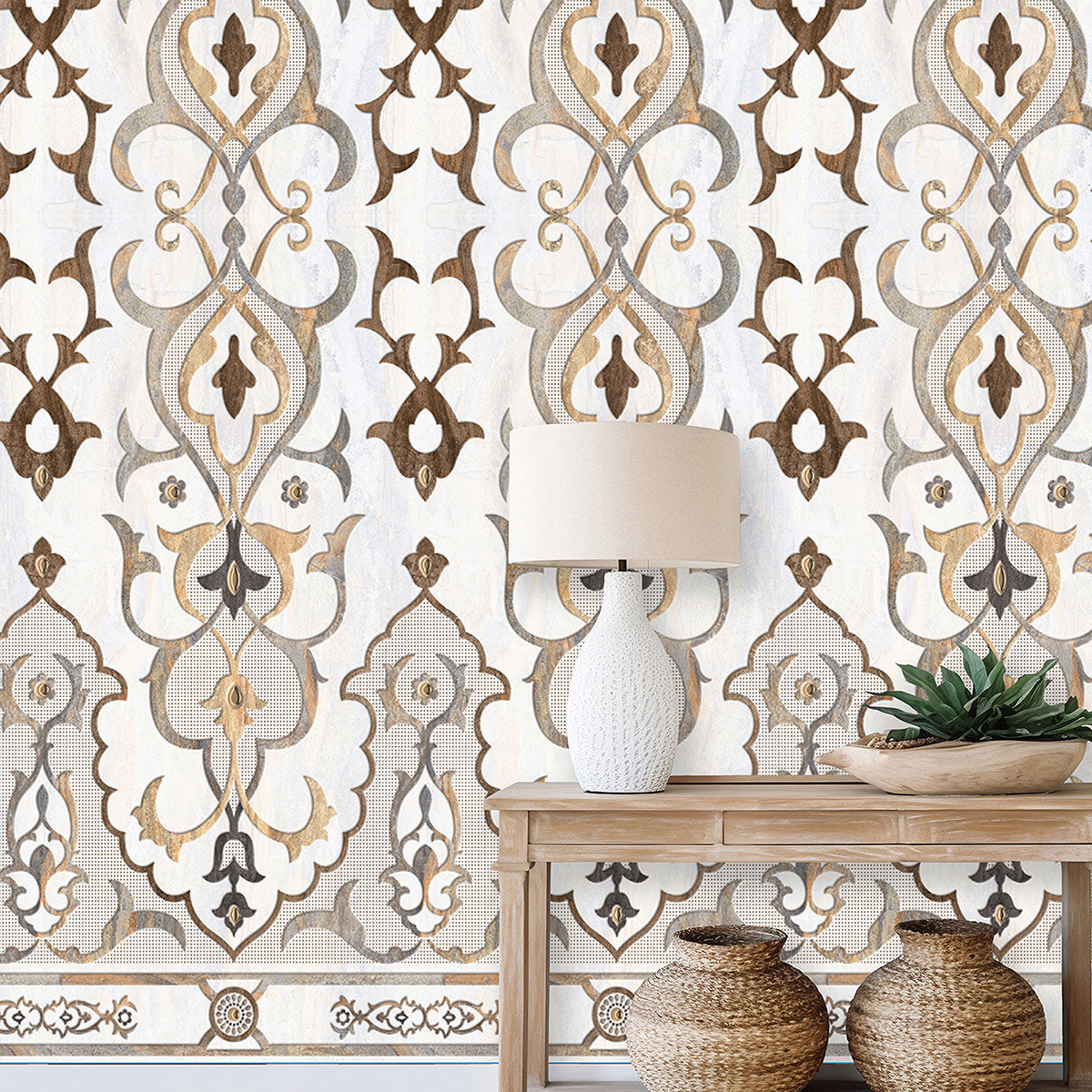 Heritage Revival Wallpaper