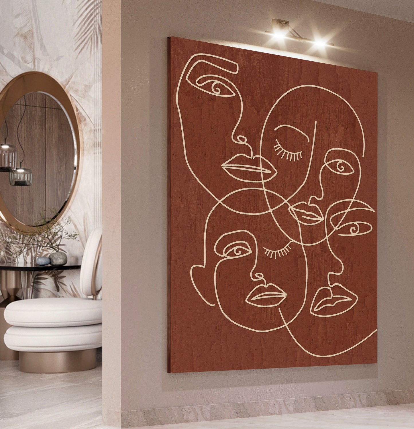 Large Figurative Canvas