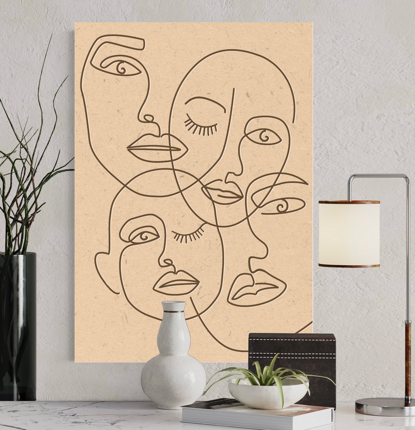 Large Figurative Canvas