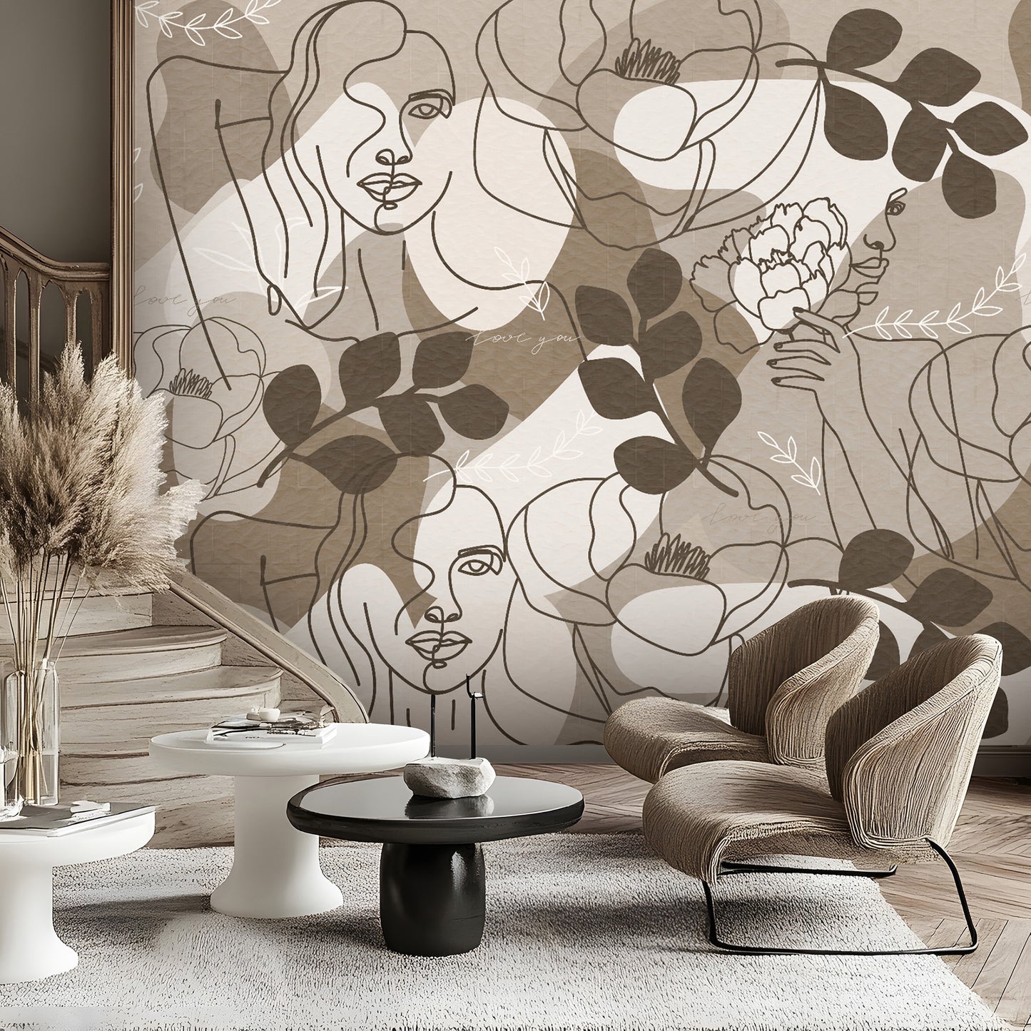 Contours & Curves Wallpaper