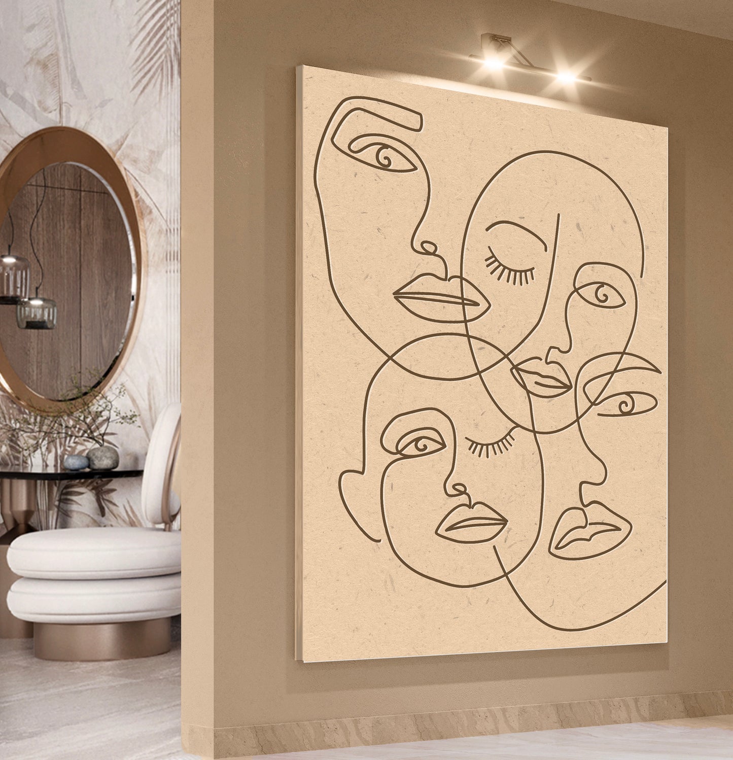 Large Figurative Canvas