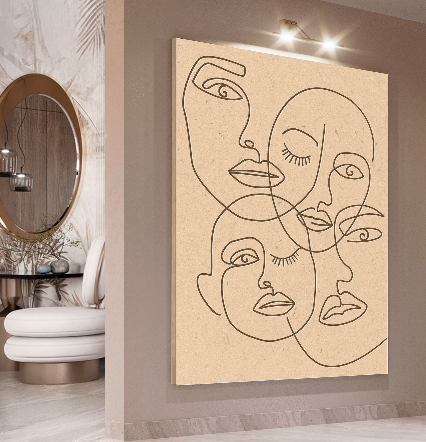 Large Figurative Canvas