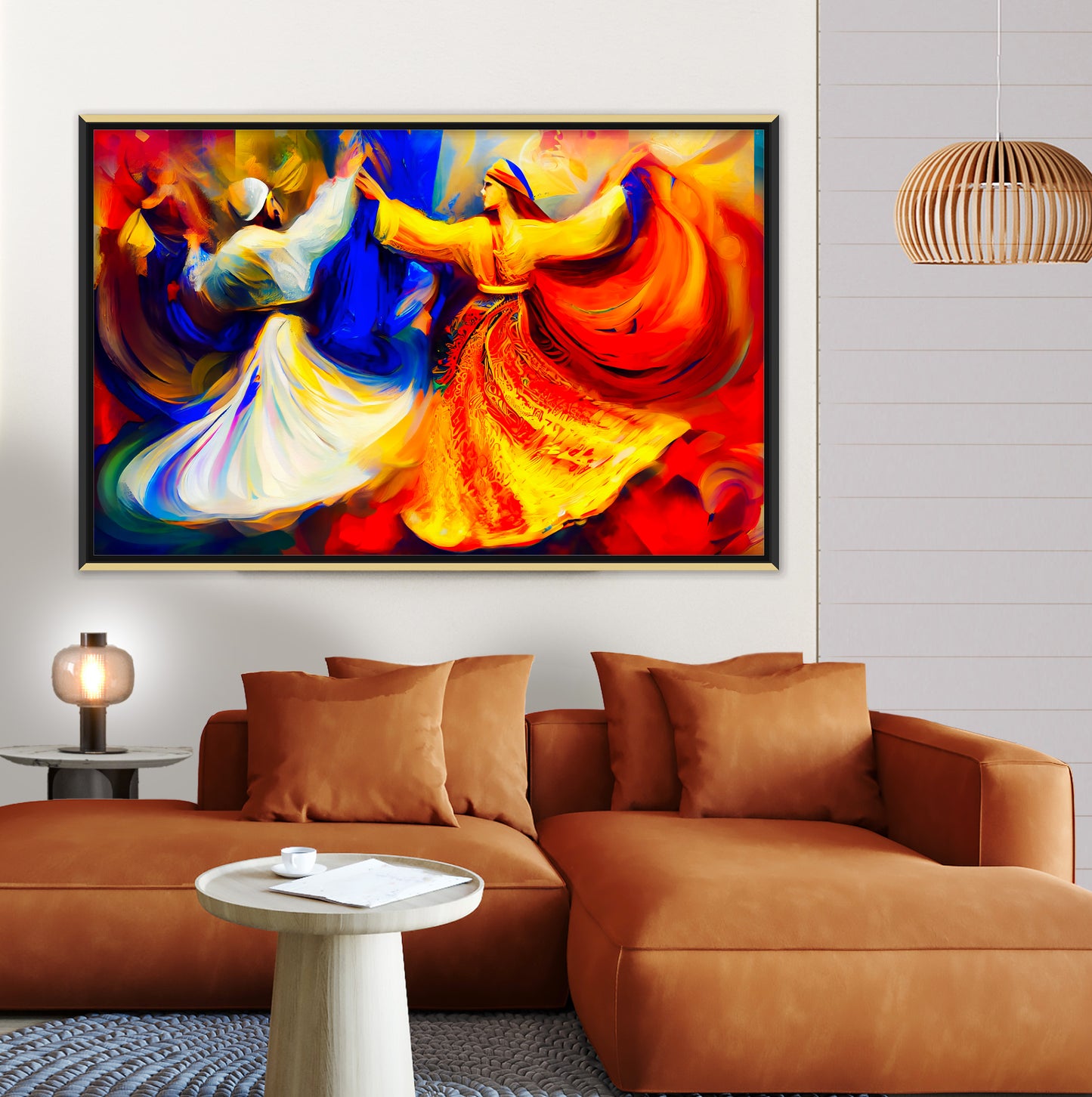 Turkish Persian Dervish Dancing Canvas