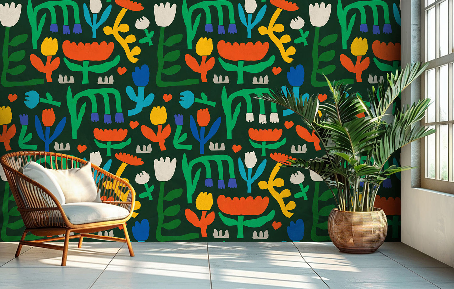 Garden Inspired Wallpaper