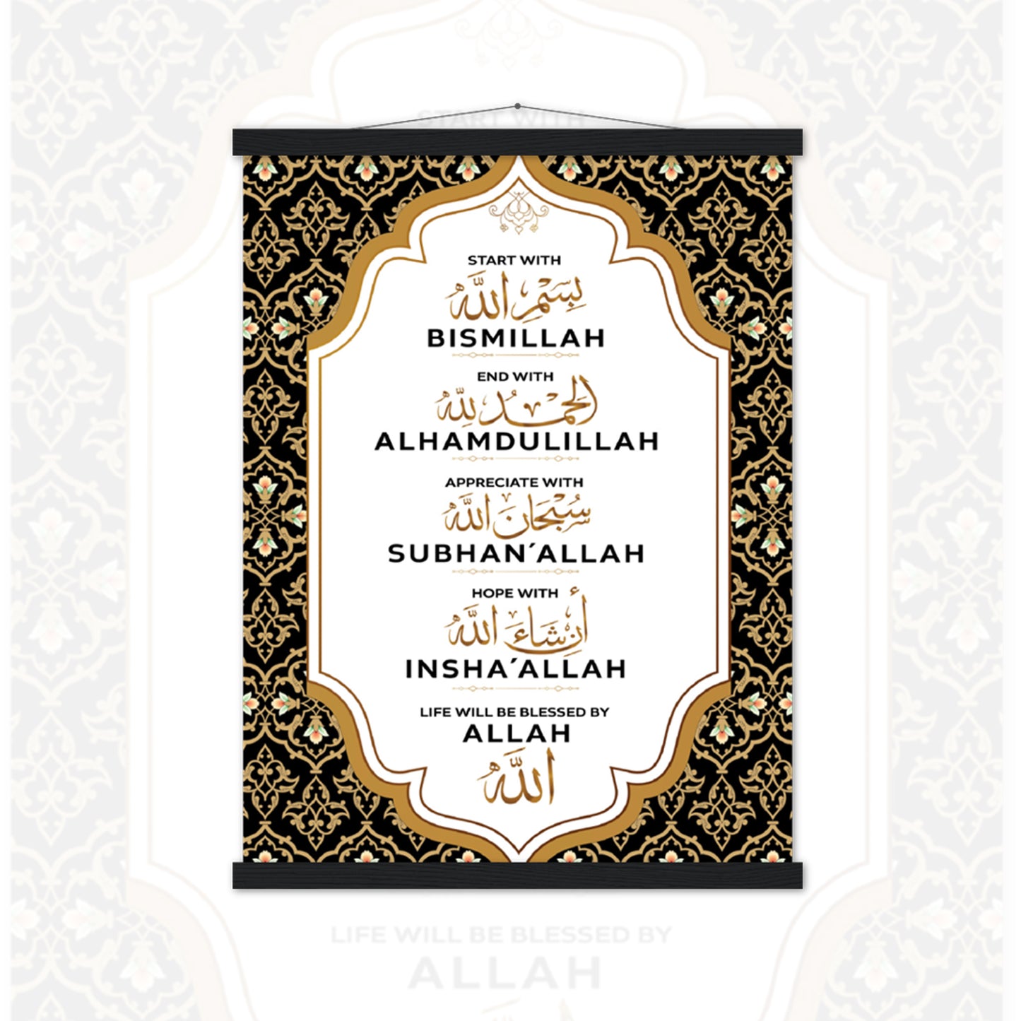 Start with Bismillah, End with Alhamdulillah
