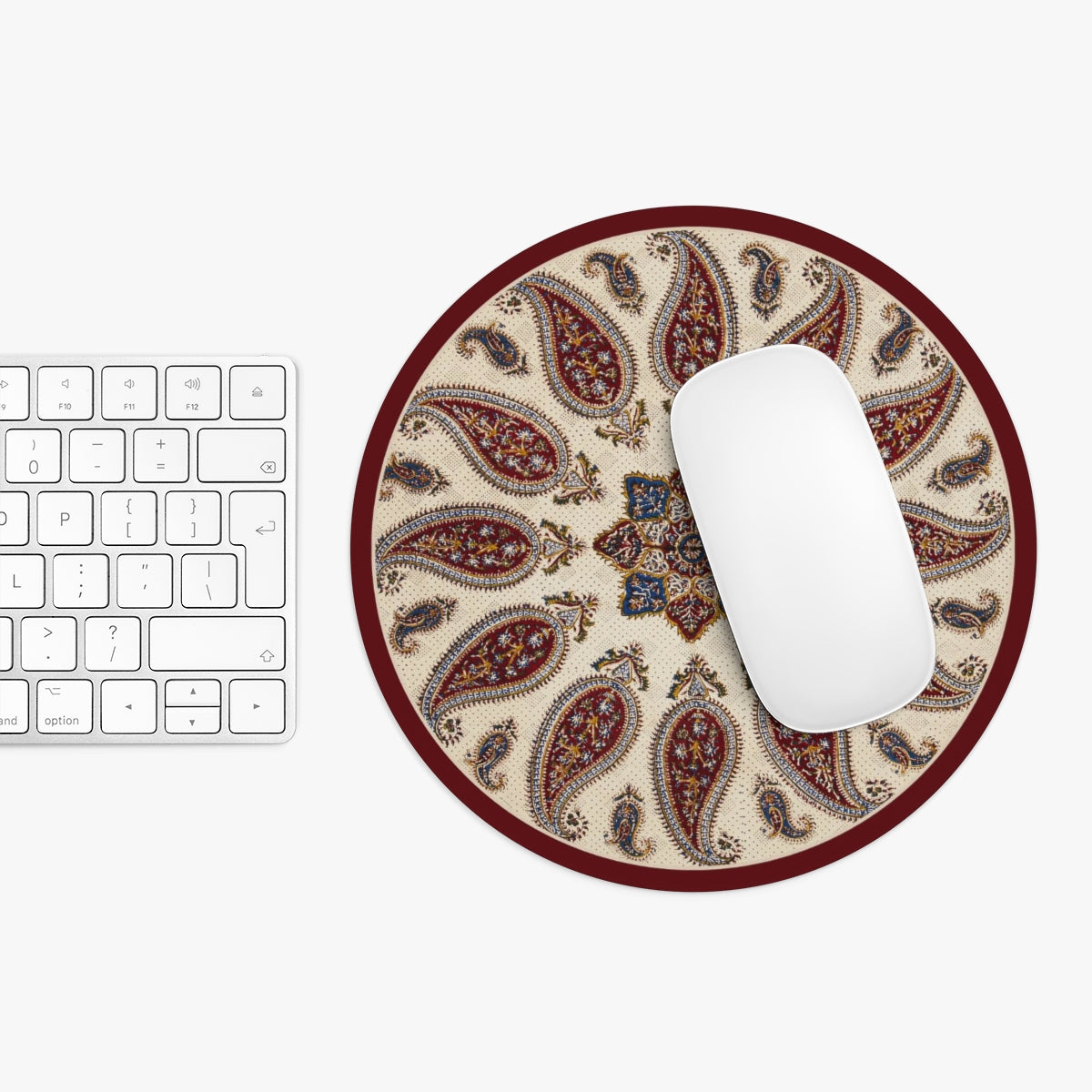 Persian Pattern Round Mouse Pad