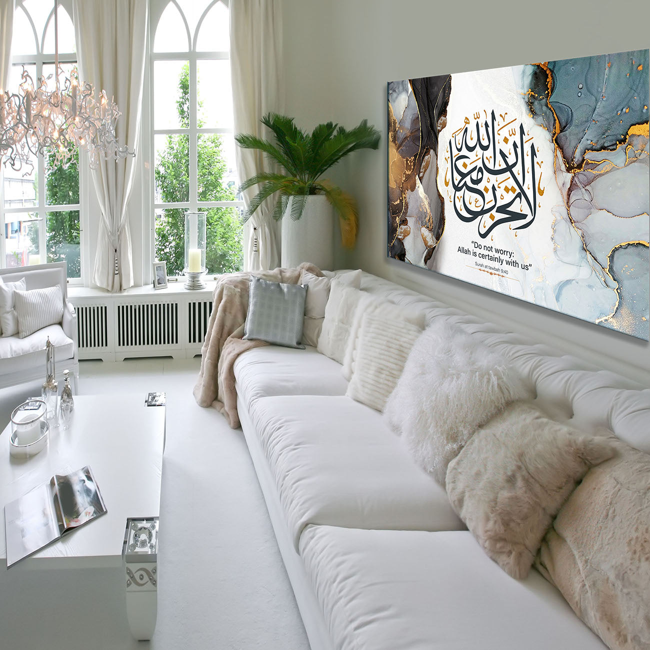 Allah is certainly with us