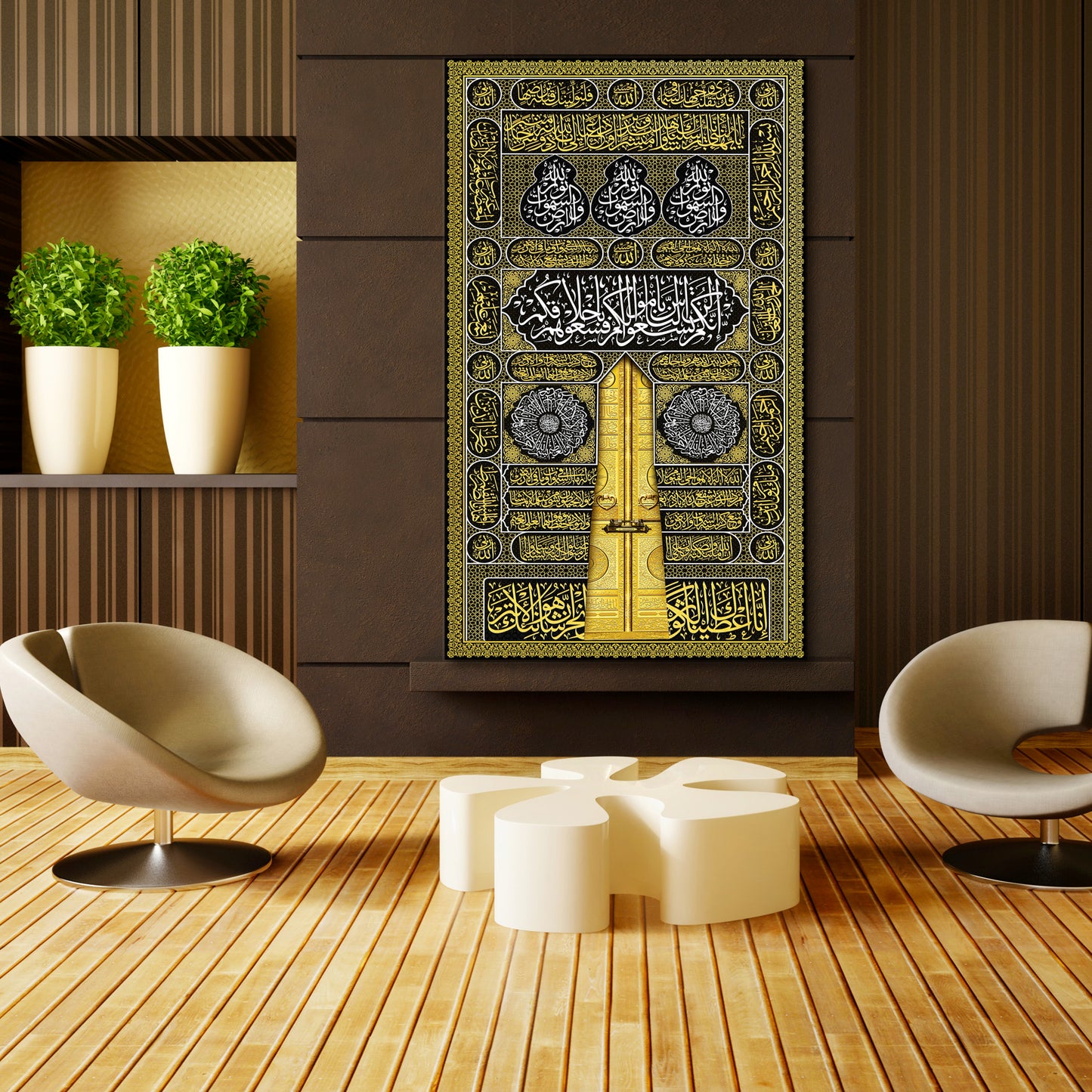 Door Kaaba-Hand Drawn