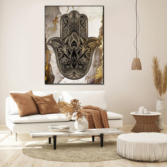 Hamsa Hand Canvas
