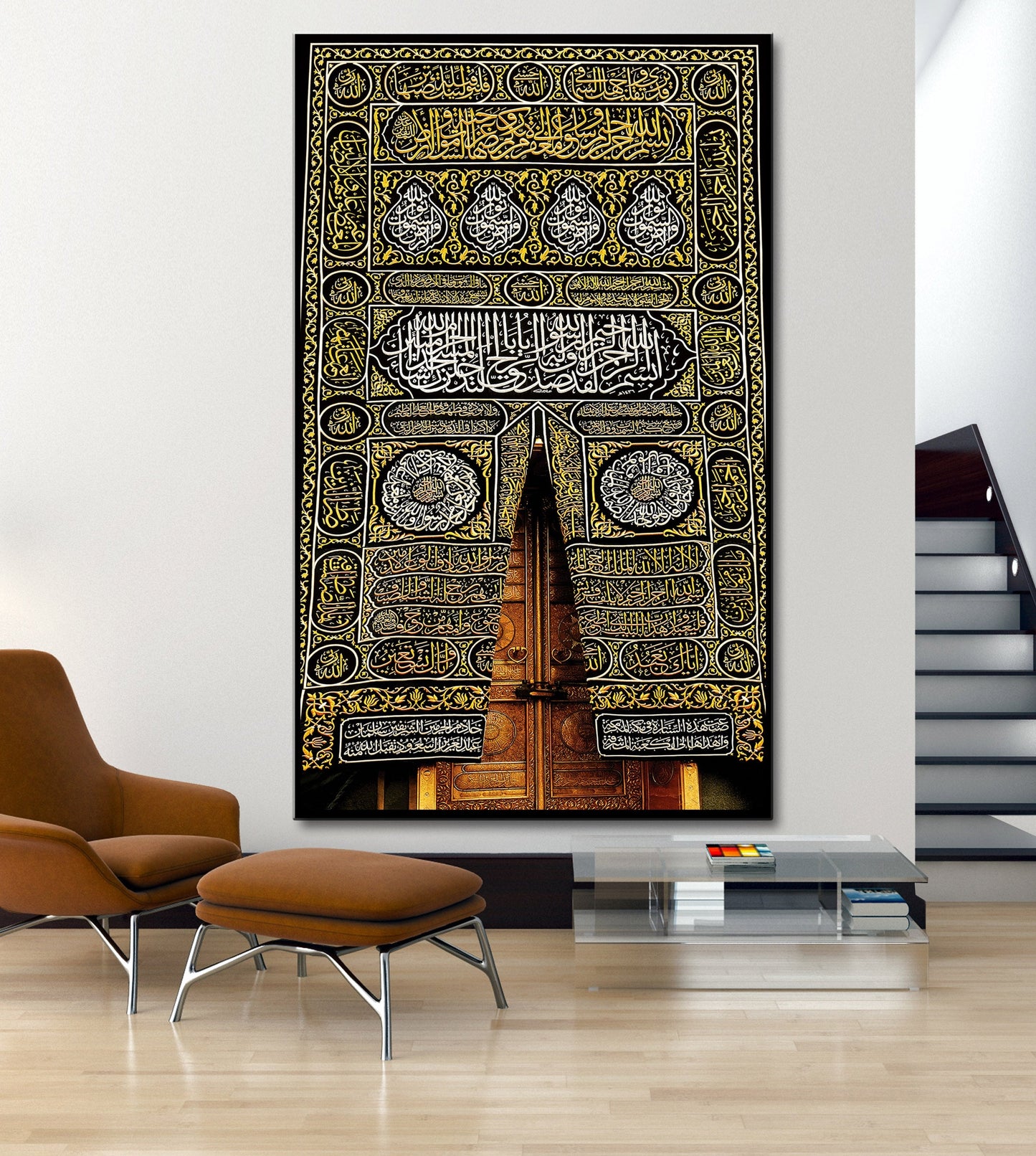 Multazim kaaba door Canvas