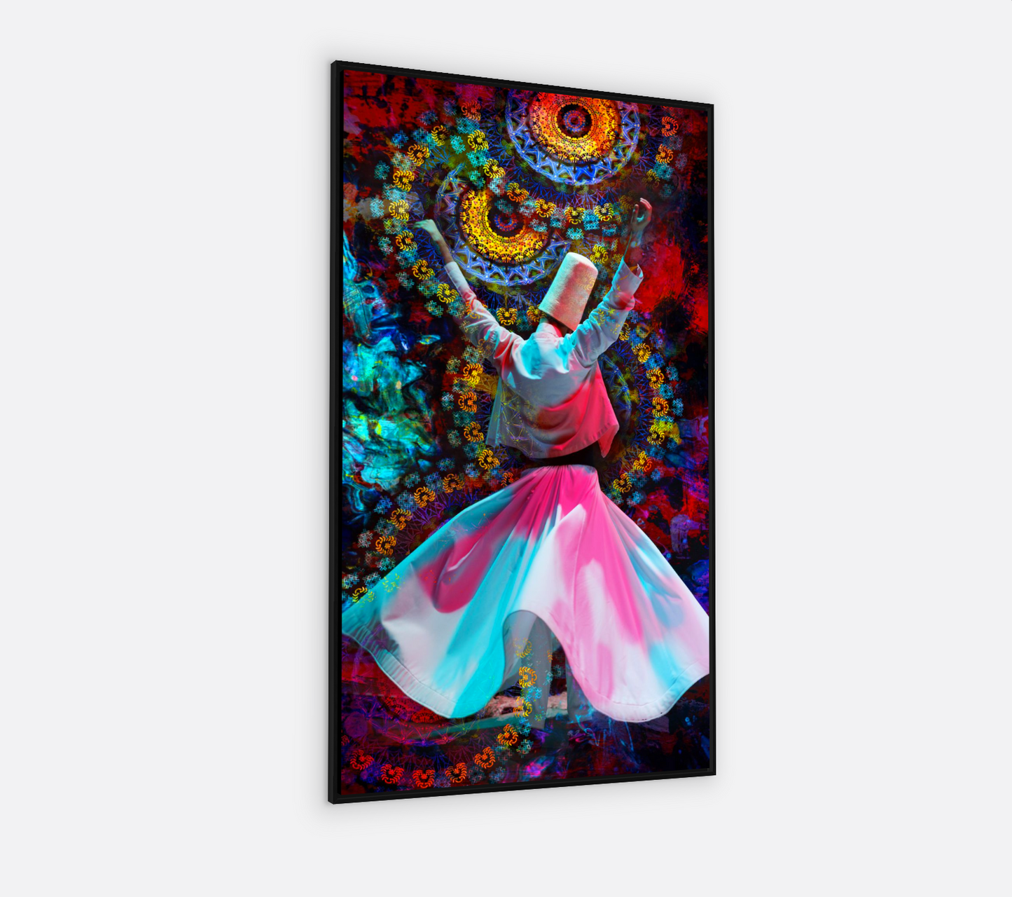 Turkish Whirling Dervish Sufi Art