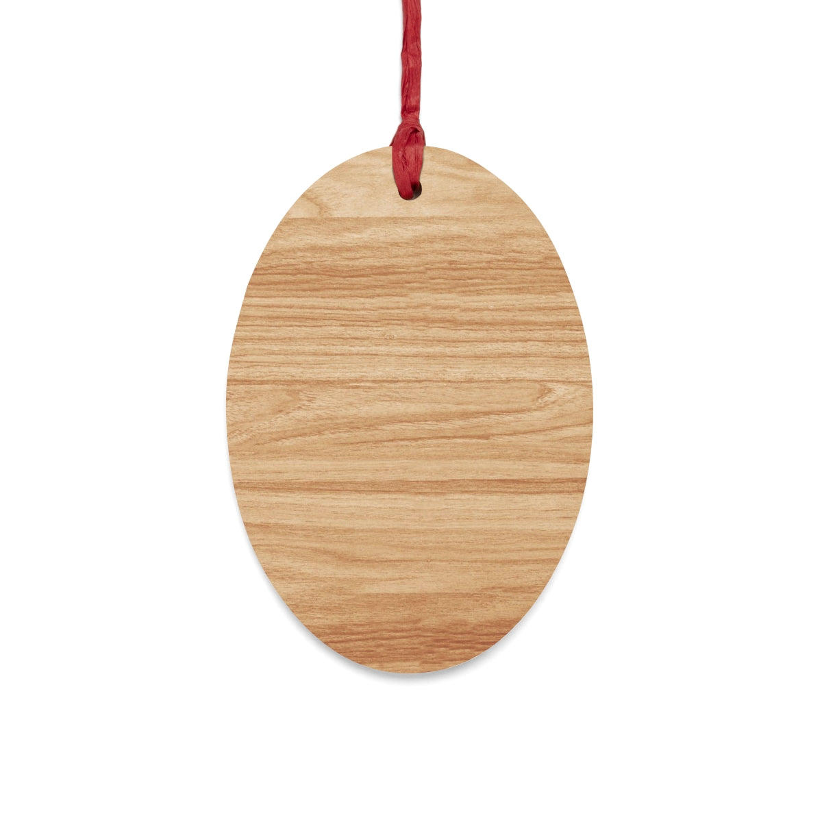 Subhan Allah-Wooden Oval Shaped Wooden Ornament