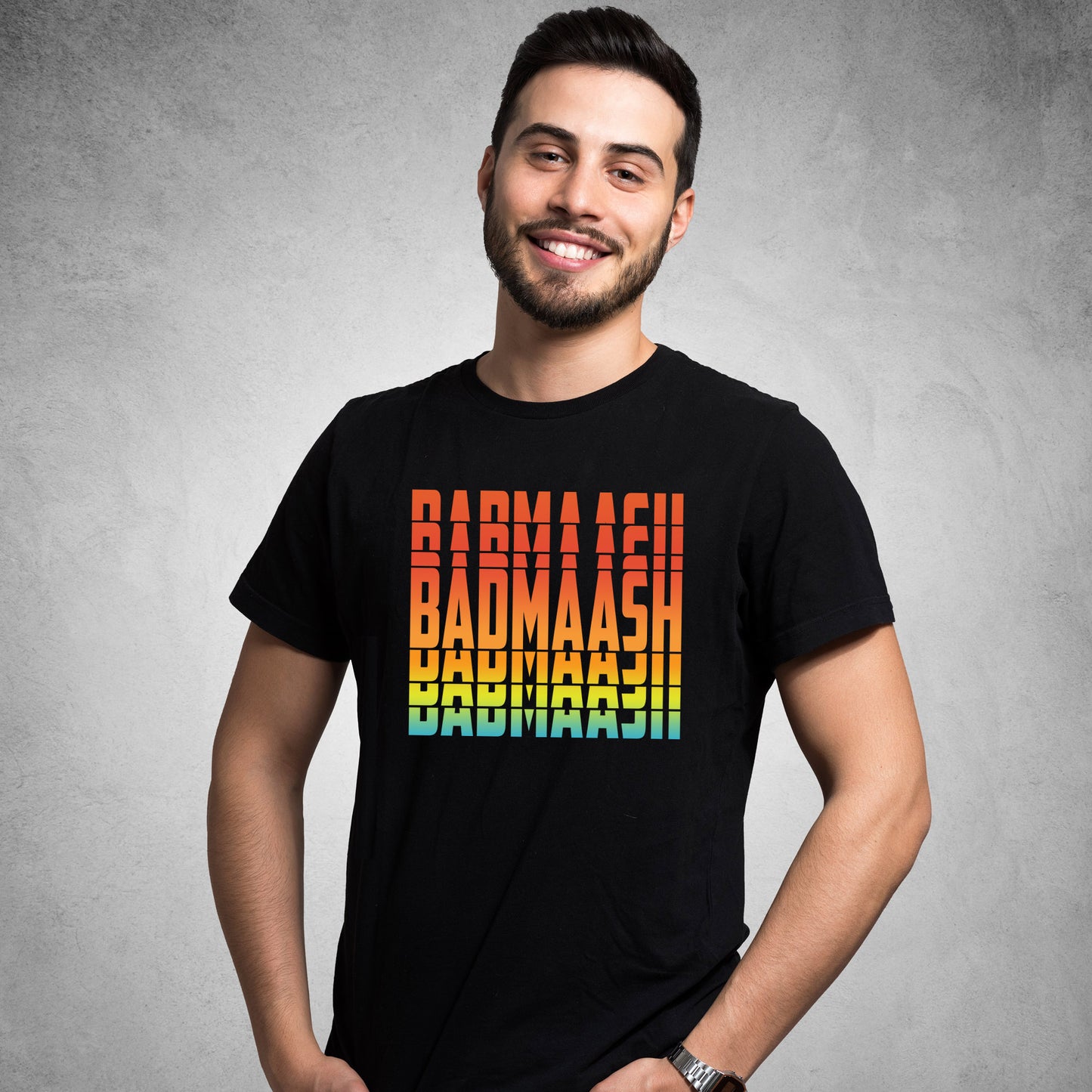 Badmaash -Tee, Desi Indian Pakistani T-shirt