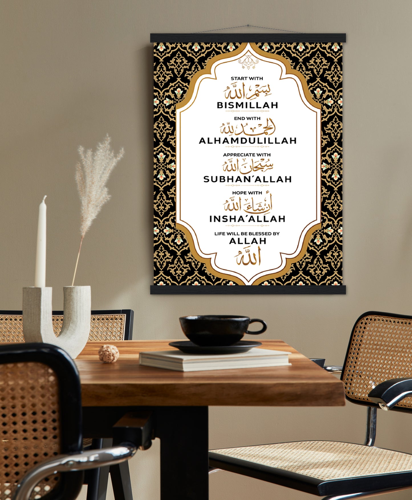 Start with Bismillah, End with Alhamdulillah