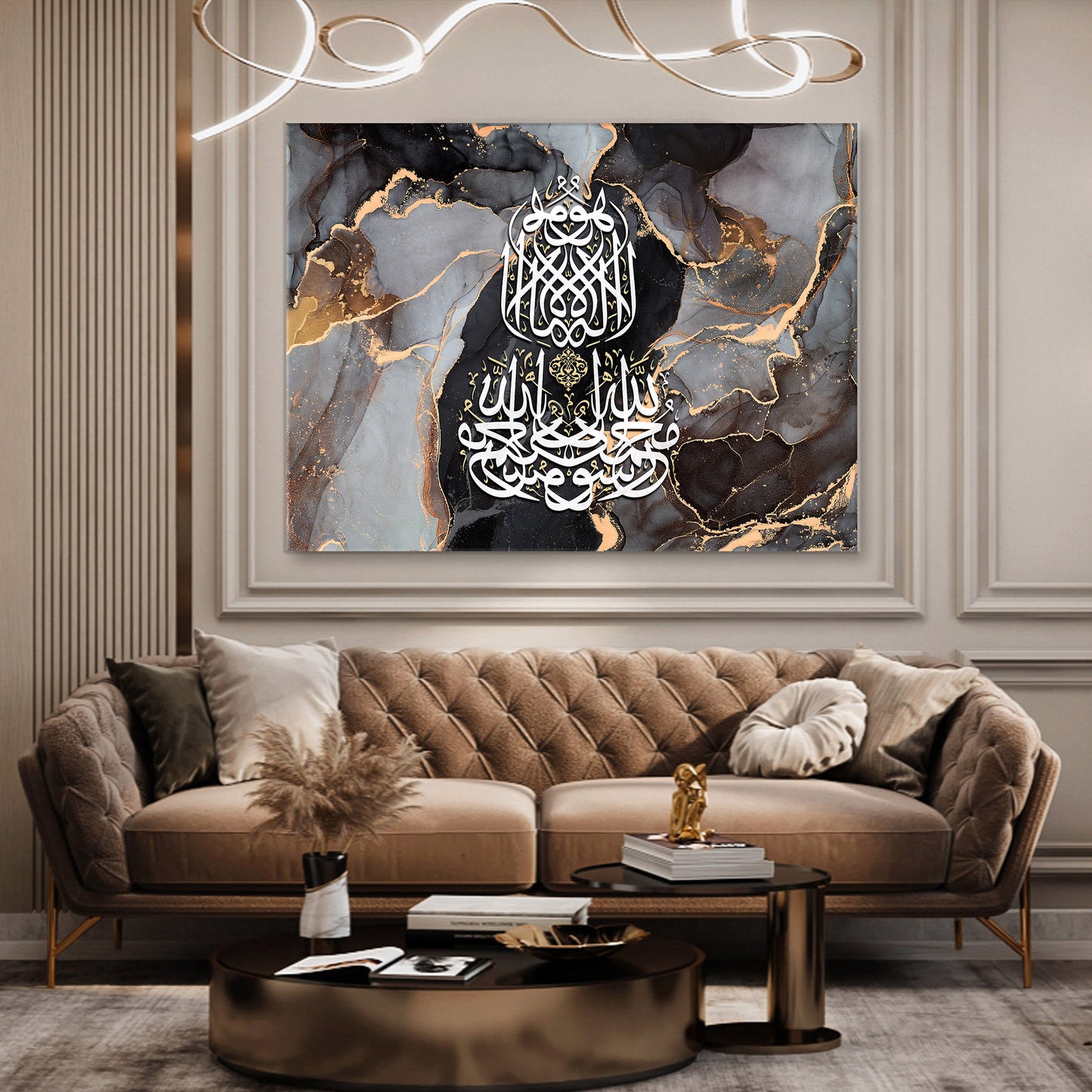 First kalama Calligraphy Canvas