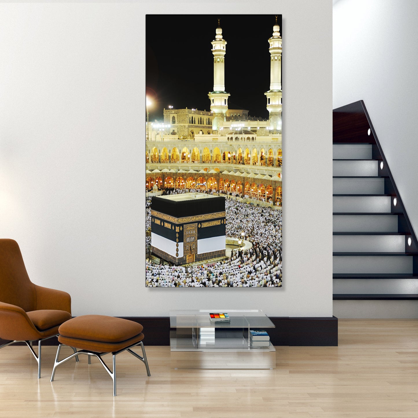 Three Holy Mosques of Islam Canvas