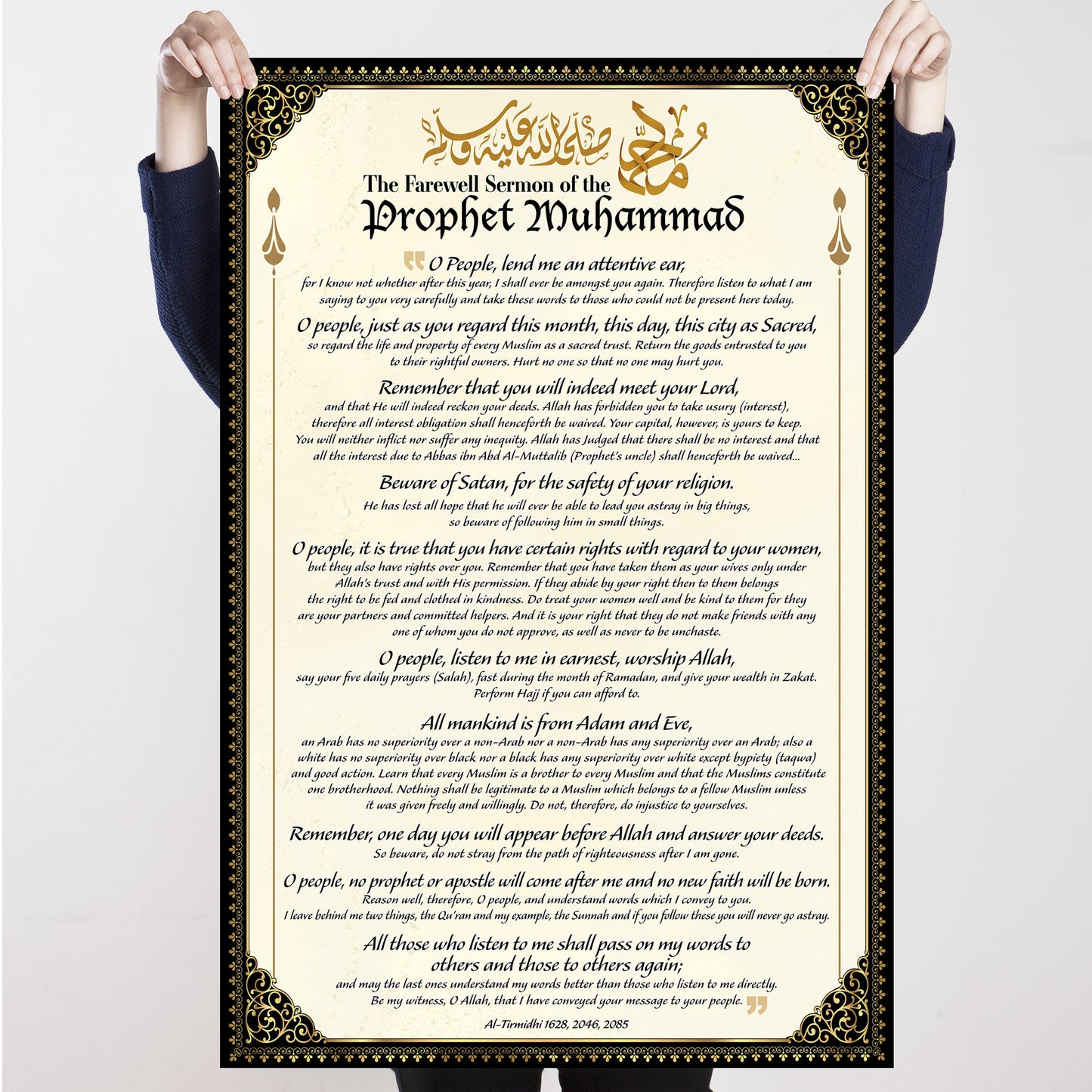 Last Sermon of the Prophet. Enhanced Matte Paper Poster