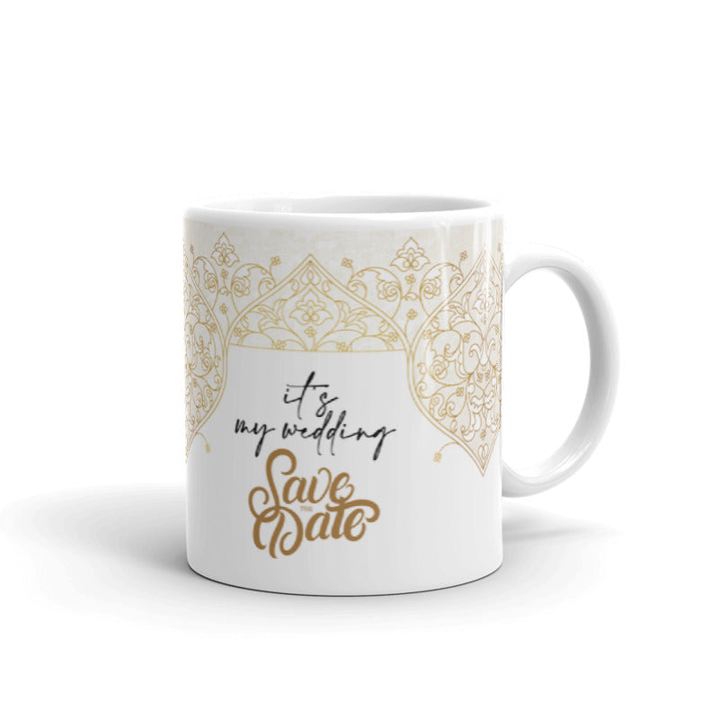 Wedding Save the Date Mug