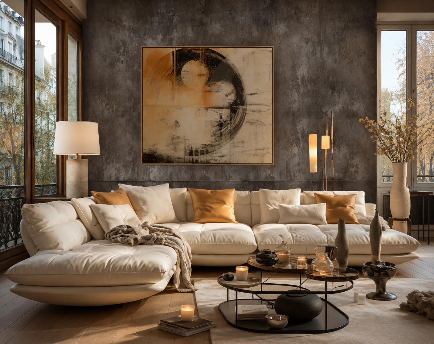 Weathered Earth – Aged Plaster Wallpaper