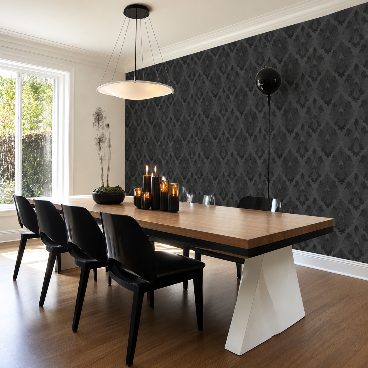 Velmont – Heritage Damask Wallpaper