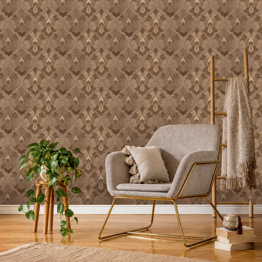 Velmont – Heritage Damask Wallpaper