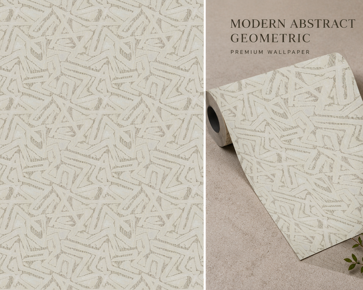 Woven Geometry – Textured Abstract Wallpaper