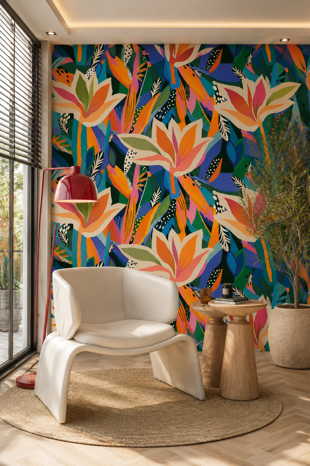 Into the Tropics – Luxury Tropical Botanical Wallpaper Mural