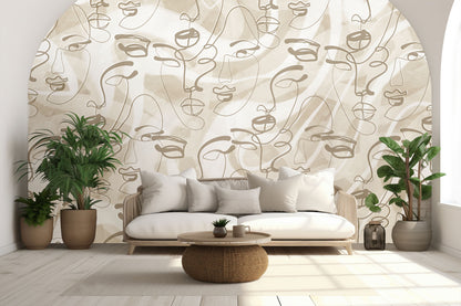 Modern Expressionism Wallpaper