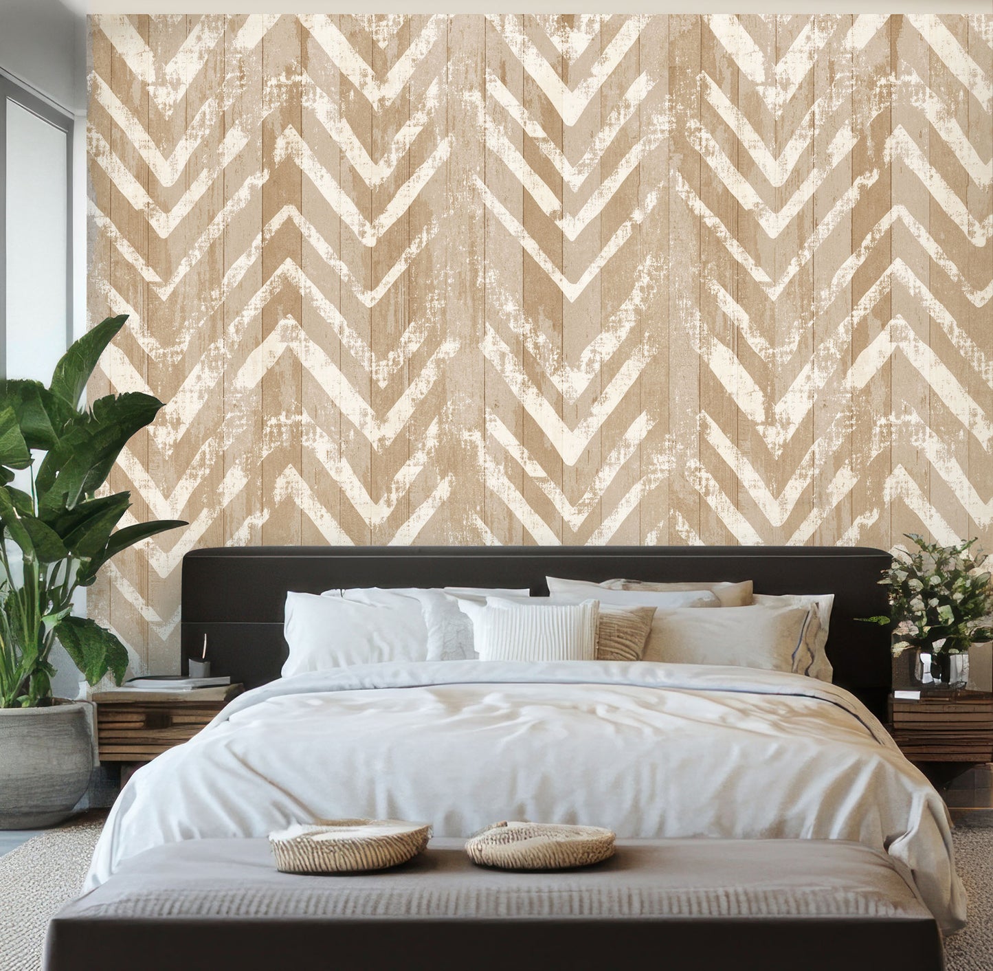 Rustic Geometry Wallpaper