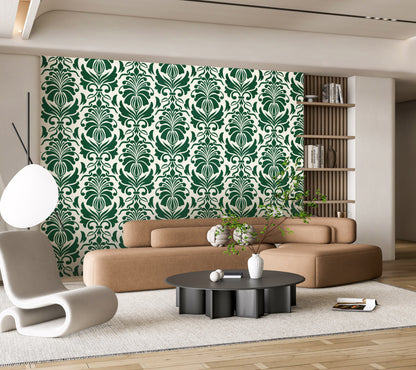 Evergreen Elegance Wallpaper