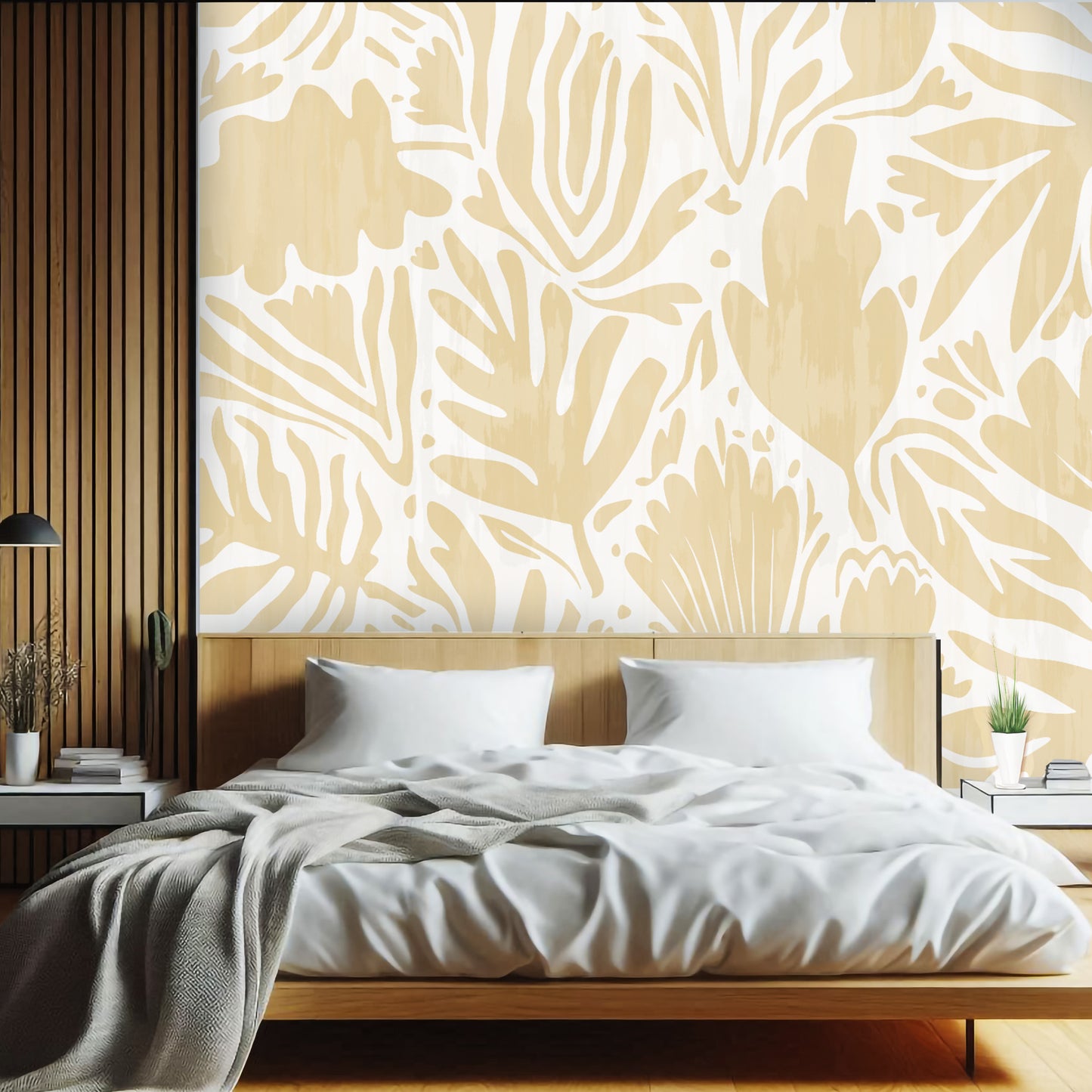Petals in Motion – Luxury Botanical Wallpaper
