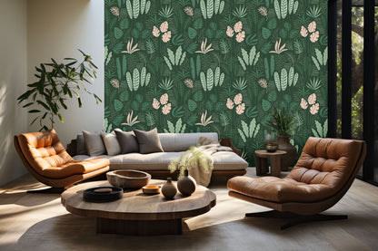 Lush Green Retreat Wallpaper