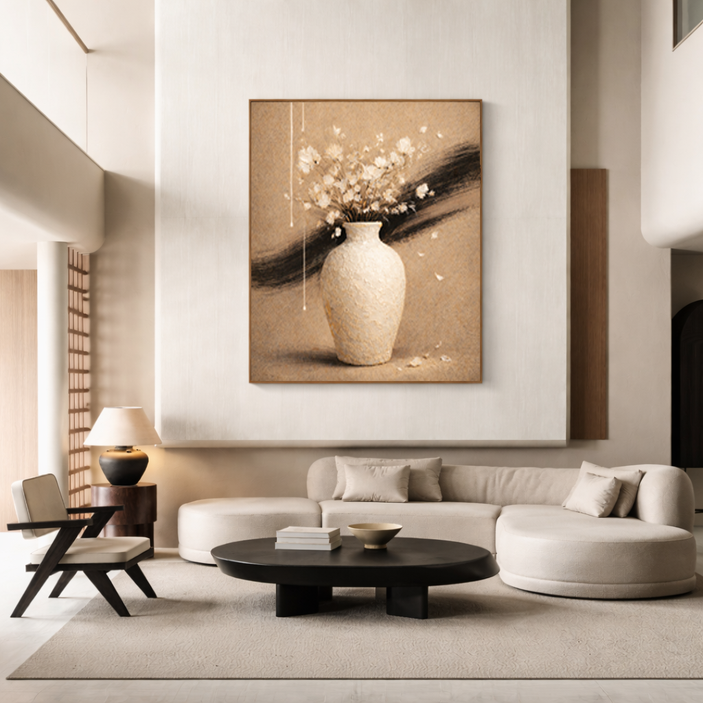 Architectural Silence Set of 2 Printable | Neutral Abstract Wall Art | Minimal Modern Decor