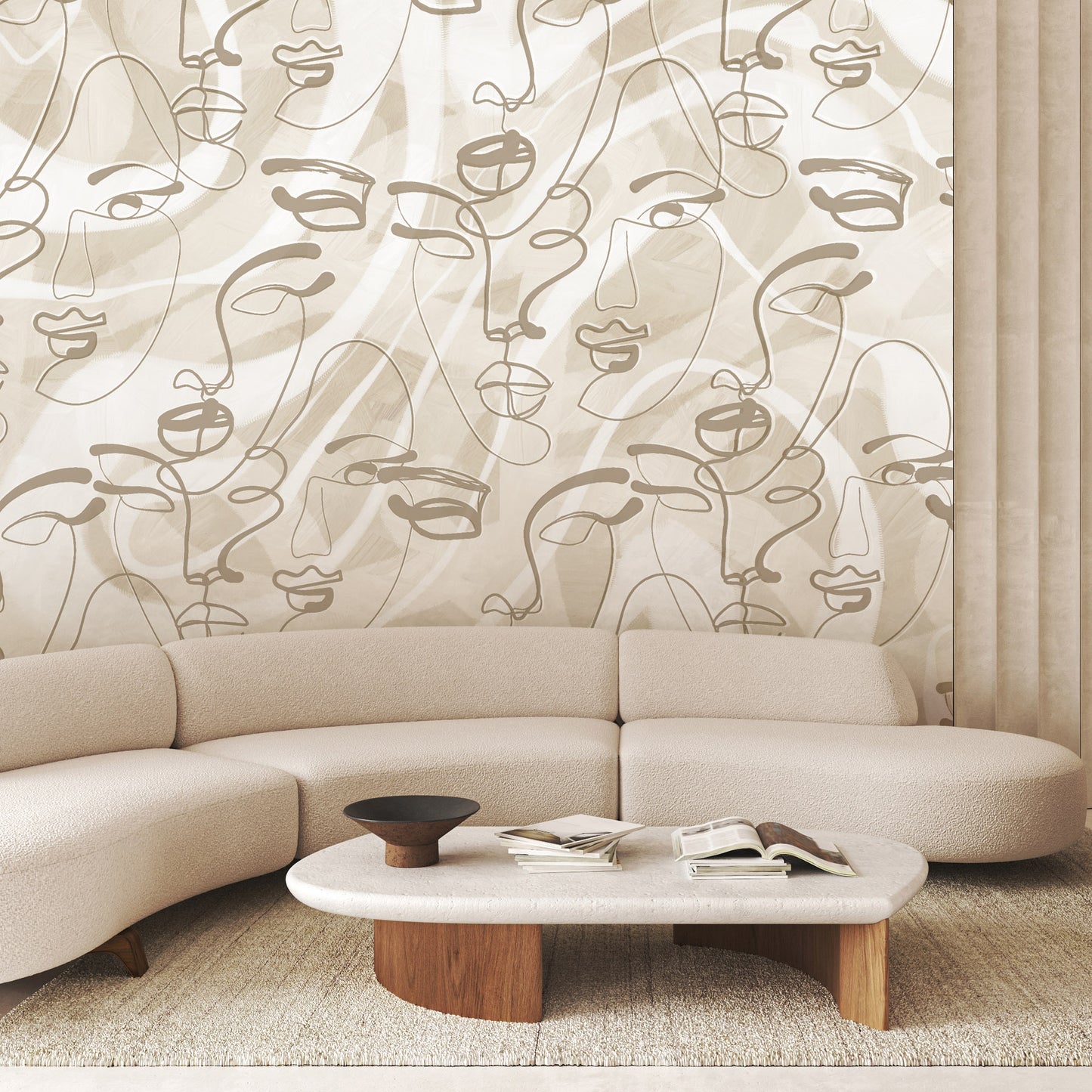 Modern Expressionism Wallpaper