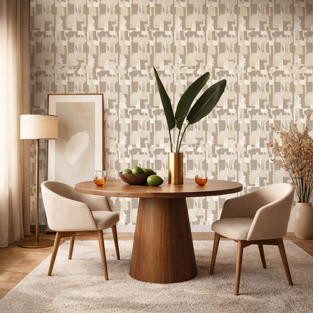 Golden Dune – Abstract Neutral Wallpaper Mural