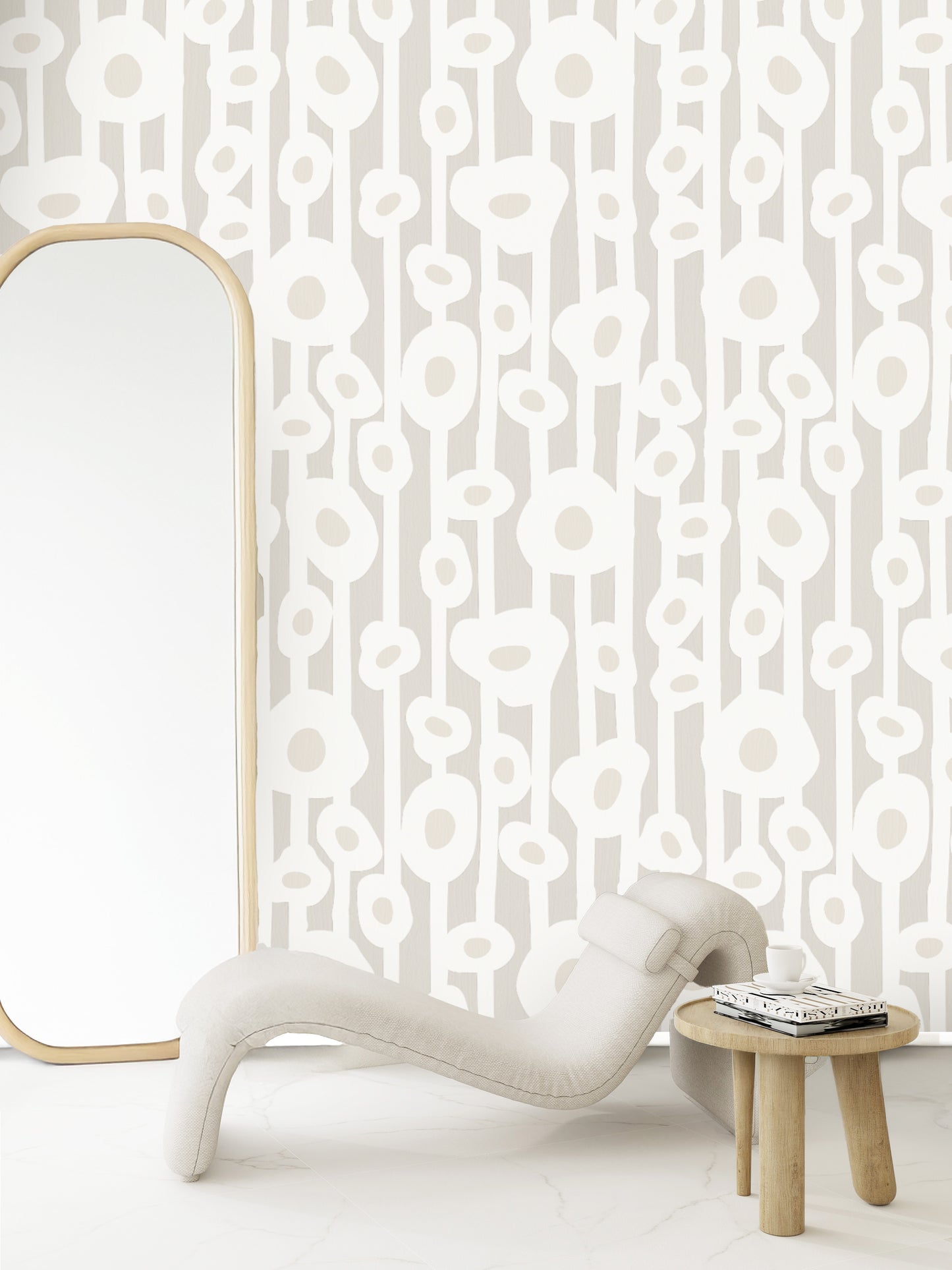 Minimal Muted Botanica Wallpaper