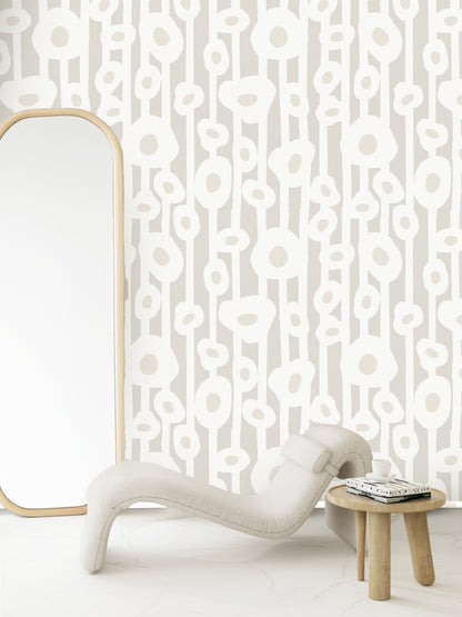 Minimal Muted Botanica Wallpaper