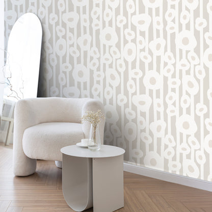 Minimal Muted Botanica Wallpaper