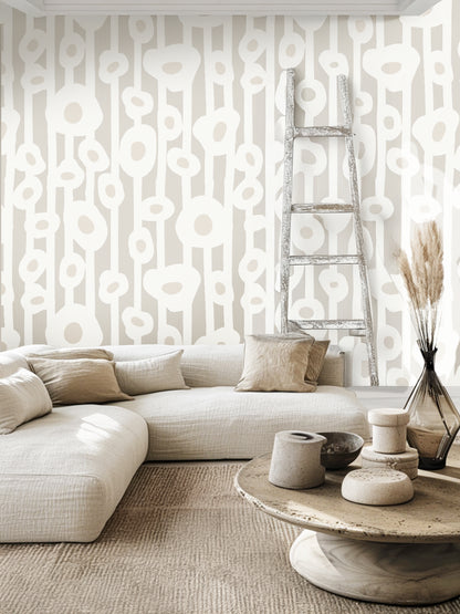 Minimal Muted Botanica Wallpaper