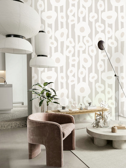 Minimal Muted Botanica Wallpaper