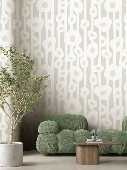 Minimal Muted Botanica Wallpaper