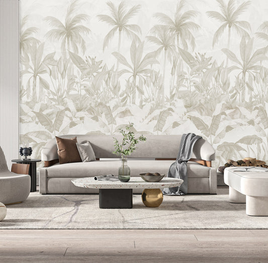 Misty Palms – Peel and Stick Wallpaper